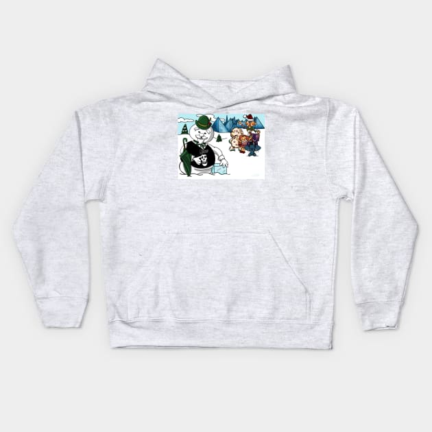 Misfits Misfit Island Color Included Kids Hoodie by freezethecomedian